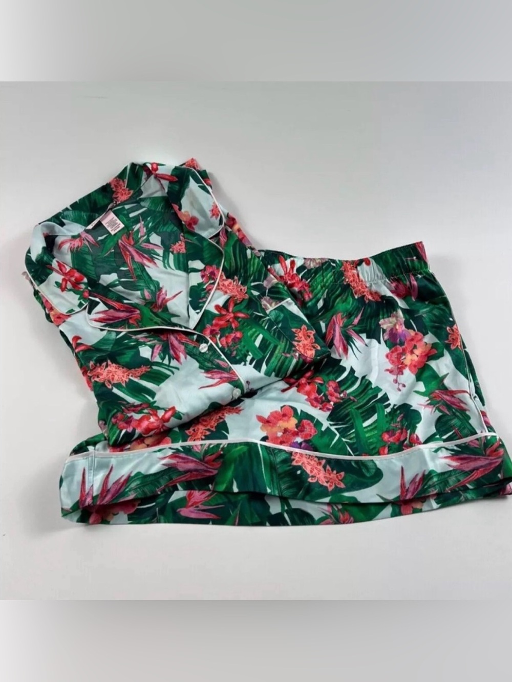 Victoria’s Secret satin Floral Pajama Set